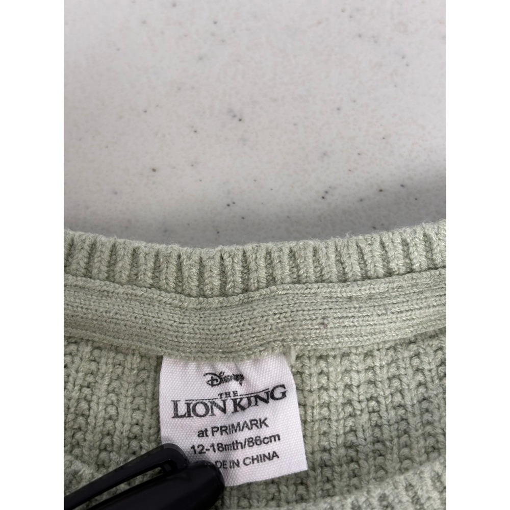 Disney Lion King Simba Sweater & Pixar Dinosaur T-Shirt Bundle Kids Green 12-36M - Picture 8 of 8